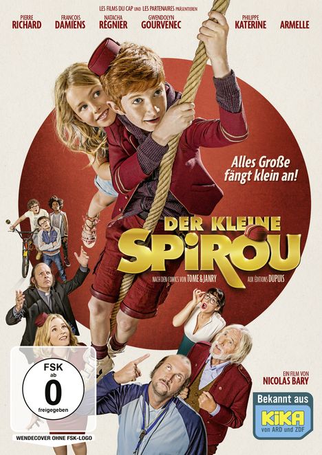 Der kleine Spirou, DVD