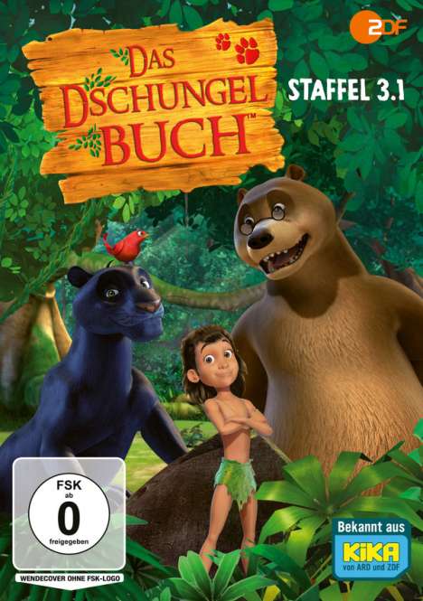 Das Dschungelbuch Staffel 3 Box 1, DVD