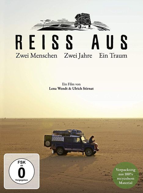 Reiss aus - Zwei Menschen. Zwei Jahre. Ein Traum, DVD