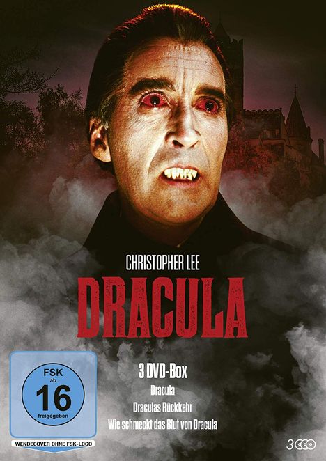 Dracula - 3 DVD-Box (Dracula / Draculas Rückkehr / Wie schmeckt das Blut von Dracula), 3 DVDs