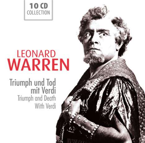 Leonard Warren - Triumph and Death with Verdi, 10 CDs