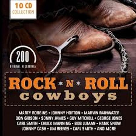 Rock'n'Roll Cowboys: 200 Original Recordings, 10 CDs