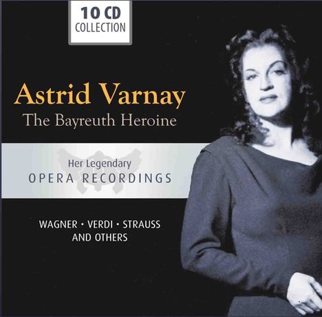 Astrid Varnay - The Bayreuth Heronie, 10 CDs