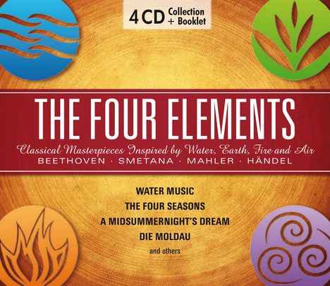 The Four Elements, 4 CDs