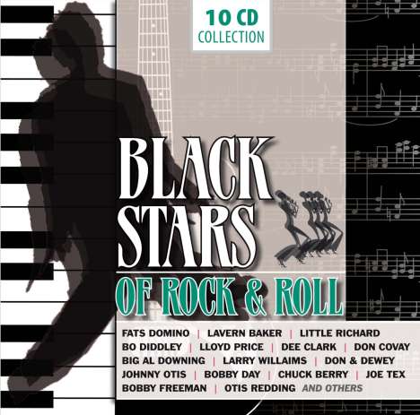 Black Stars Of Rock &amp; Roll (Box-Set), 10 CDs