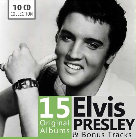 Elvis Presley (1935-1977): 15 Original Albums &amp; Bonus Tracks, 10 CDs