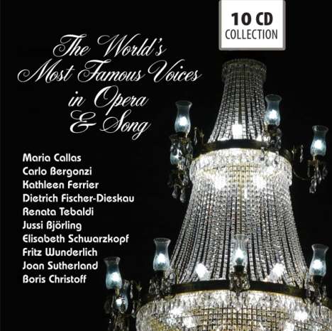 The Worlds Most Famous Voices, 10 CDs