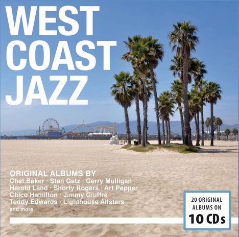 West Coast Jazz (Wallet-Box), 10 CDs