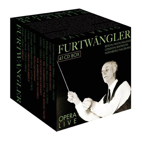 Wilhelm Furtwängler - Opera Live, 41 CDs