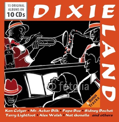 Dixieland Jazz, 10 CDs