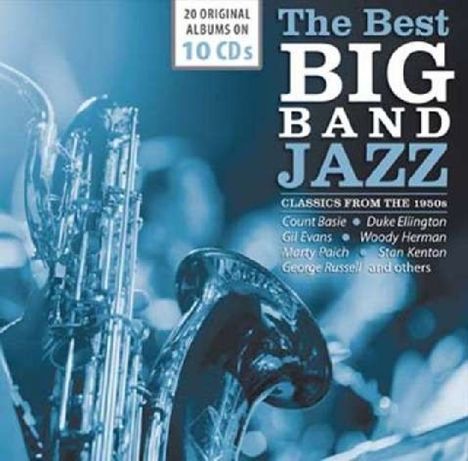 The Best Big Band Jazz: Classics From The 1950s, 10 CDs