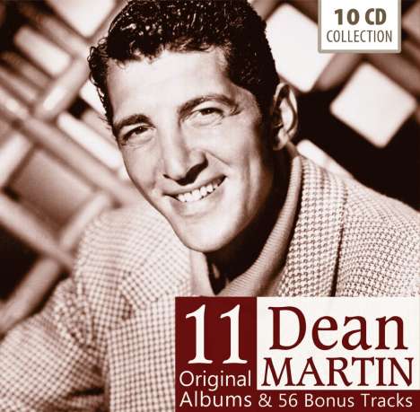 Dean Martin: 11 Original Albums &amp; Bonus Tracks, 10 CDs