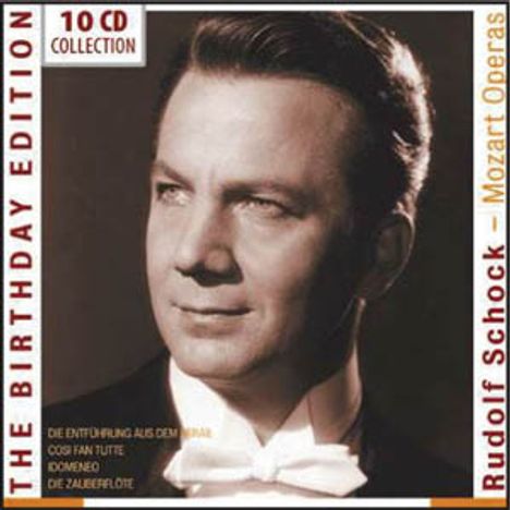 Rudolf Schock - The Birthday Edition (Mozart Operas), 10 CDs