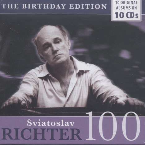 Svjatoslav Richter - The Birthday Edition, 10 CDs