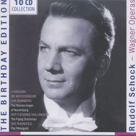 Rudolf Schock - The Birthday Edition (Wagner Operas), 10 CDs