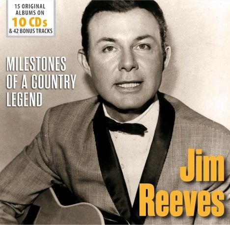 Jim Reeves: Milestones Of A Country Legend - 15 Original Albums &amp; Bonus Tracks, 10 CDs