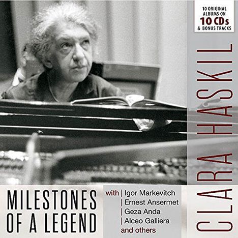 Clara Haskil - Milestones of a Legend, 10 CDs