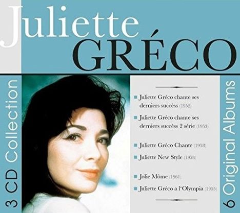Juliette Gréco: 6 Original Albums, 3 CDs