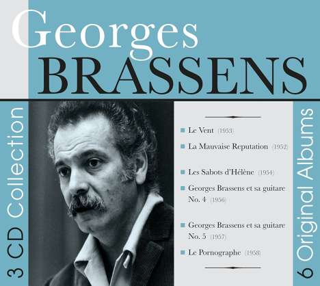 Georges Brassens: Original Albums, 3 CDs