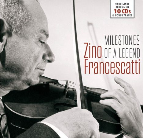 Zino Francescatti - Milestones of a Legend, 10 CDs