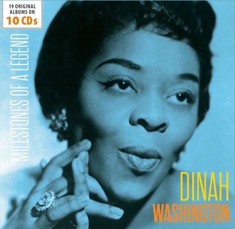 Dinah Washington (1924-1963): Milestones Of A Legend - 19 Original Albums, 10 CDs