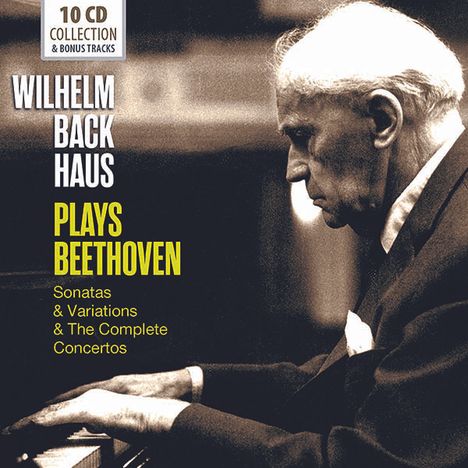 Wilhelm Backhaus plays Beethoven, 10 CDs