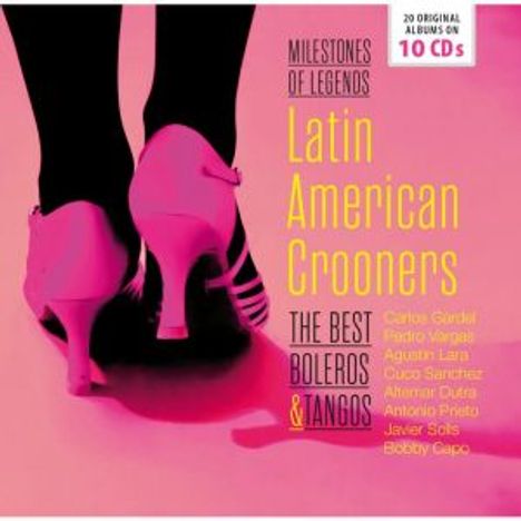 Jazz Sampler: Latin American Crooners - The Best Boleros &amp; Tangos, 10 CDs