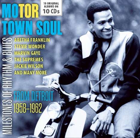 Motor Town Soul - Milestones Of Rhythm &amp; Blues (18 Original Albums), 10 CDs