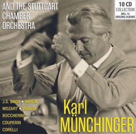 Karl Münchinger und das Stuttgarter Kammerorchester, 10 CDs