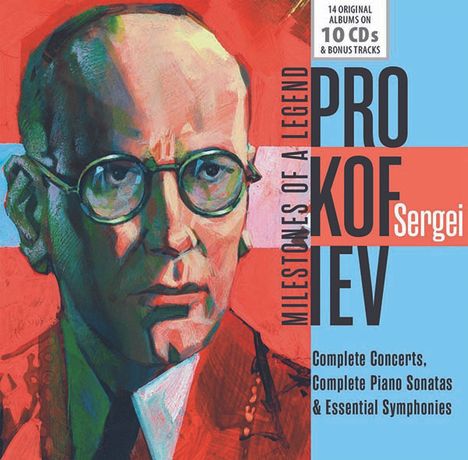 Serge Prokofieff (1891-1953): Serge Prokofieff - Milestones of a Legend, 10 CDs