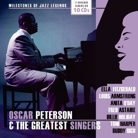 Oscar Peterson (1925-2007): Milestones Of A Jazz Legend, 10 CDs