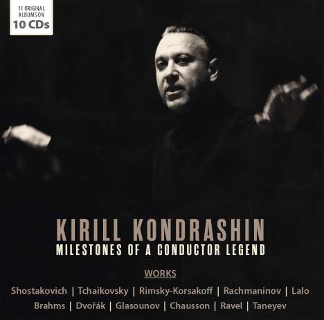 Kirill Kondrashin - Milstones of a Conductor Legend, 10 CDs