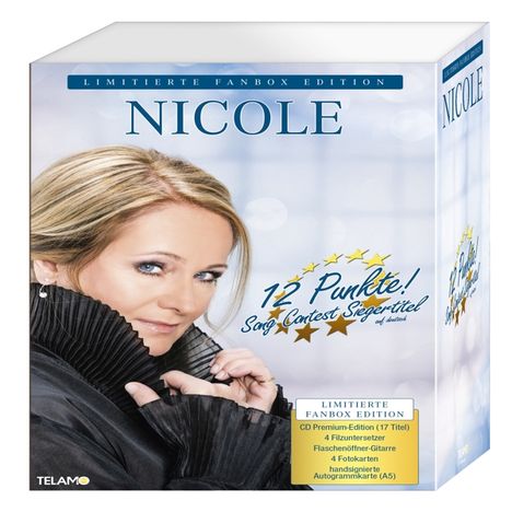 Nicole: 12 Punkte (Limited-Fan-Box), 1 CD und 1 Merchandise