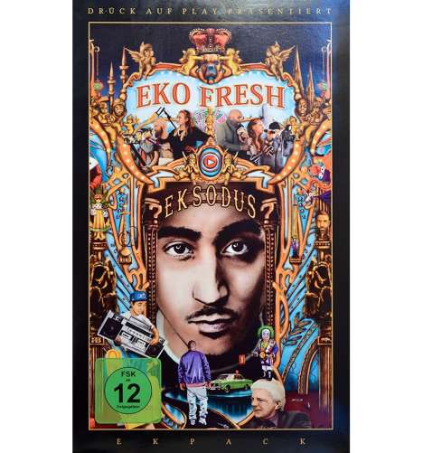 Eko Fresh: Eksodus (Fanbox), 3 CDs, 1 DVD und 1 T-Shirt