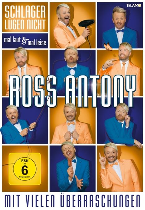 Ross Antony: Schlager lügen nicht - mal laut &amp; mal leise (Limited Fan Box), 3 CDs, 1 DVD und 1 Merchandise