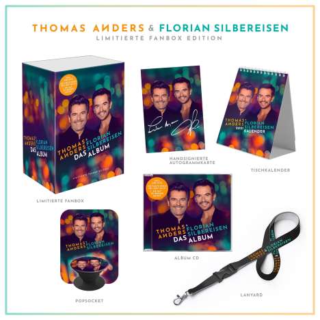 Thomas Anders &amp; Florian Silbereisen: Das Album (Limited Fanbox Edition), 1 CD und 1 Merchandise