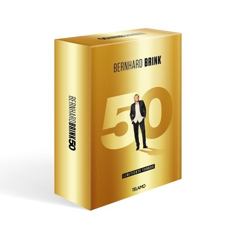 Bernhard Brink: 50 (limitierte Fanbox), 3 CDs und 1 Merchandise