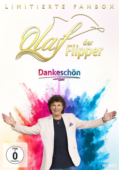 Olaf Der Flipper (Olaf Malolepski): Dankeschön (limitierte Fanbox), 1 CD, 1 DVD und 1 Merchandise