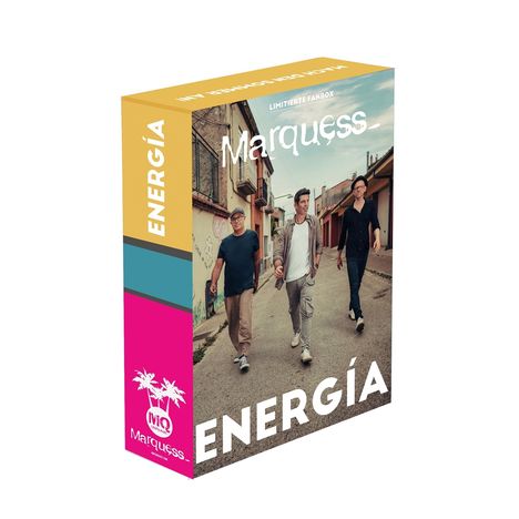 Marquess: Energía (limitierte Fanbox), 1 CD und 1 Merchandise