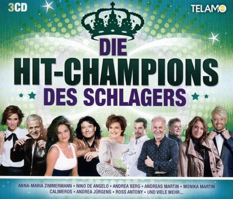 Die Hit-Champions Des Schlagers, 3 CDs