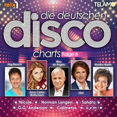Die deutschen Disco Charts Folge 6, 2 CDs
