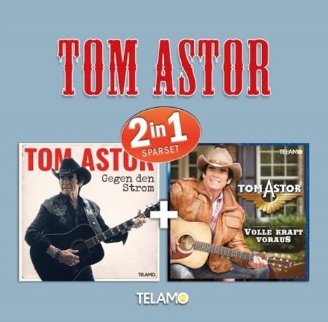 Tom Astor: 2 in 1, 2 CDs