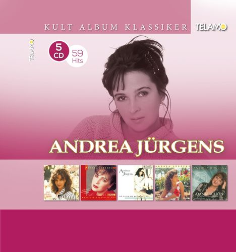 Andrea Jürgens: Kult Album Klassiker, 5 CDs