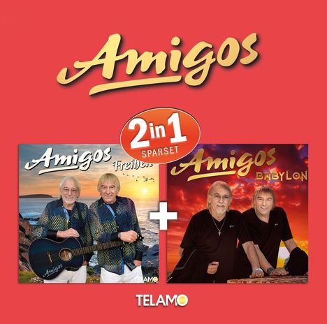 Die Amigos: 2 in 1, 2 CDs