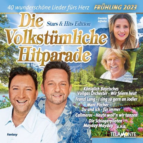 Die Volkstümliche Hitparade - Frühling 2023, 2 CDs