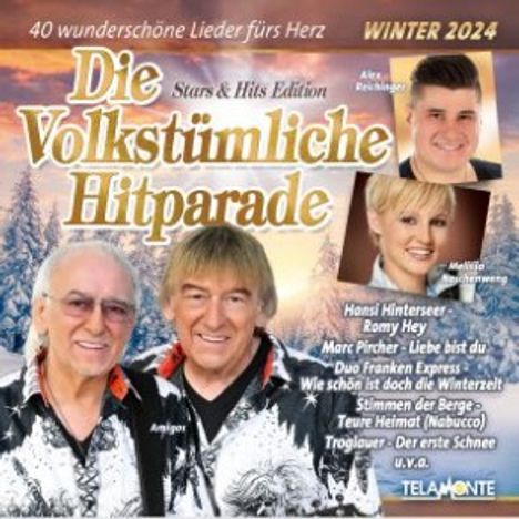 Die volkstümliche Hitparade Winter 2024, 2 CDs