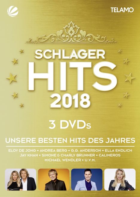 Schlager Hits 2018, 3 CDs