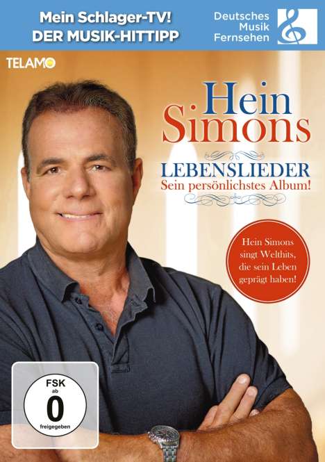 Hein Simons (Heintje): Lebenslieder, DVD