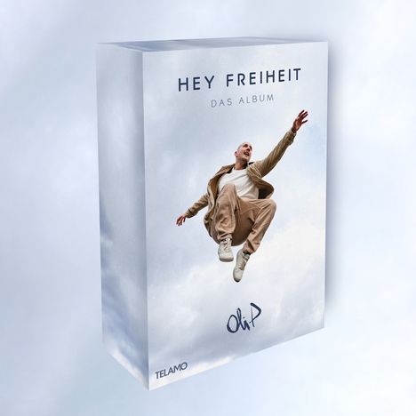 Oli P.: Hey Freiheit: Das Album (limitierte Fanbox), 1 CD und 1 Merchandise