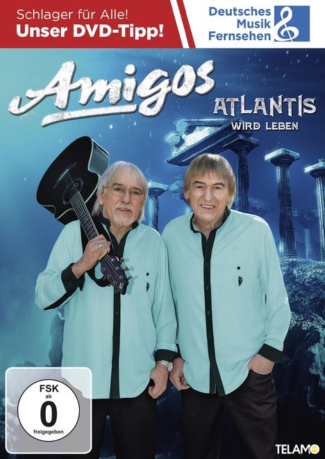 Die Amigos: Atlantis wird leben, DVD